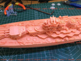 3d Printing 1/700 Admiral Ushakov Class Battleships(full Hull/waterline)